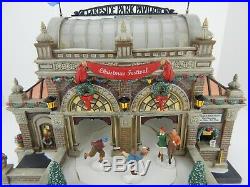 Dept 56 Christmas in the City Christmas at Lakeside Park Pavilion #59267 Works