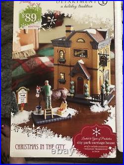 Dept 56 Christmas in the City- City Park Carriage House #4023614 New LTD ED