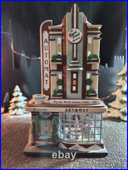 Dept 56 Christmas in the City Clark Street Automat