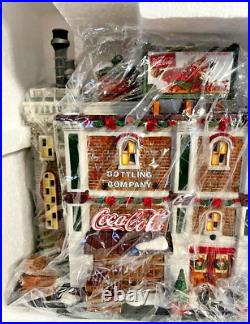 Dept. 56 Christmas in the City Coca Cola Bottling Compan