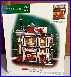 Dept. 56 Christmas in the City Coca Cola Bottling Compan