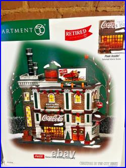 Dept. 56 Christmas in the City Coca Cola Bottling Compan