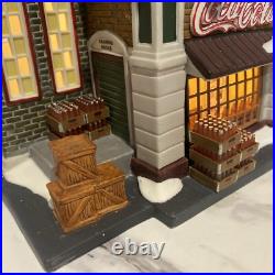Dept 56 Christmas in the City Coca Cola Bottling Company 59258 RARE READ DESC Dept 56 Christmas in the City Coca Cola Bottling Company 59258 RARE READ DESC