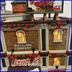 Dept 56 Christmas in the City Coca Cola Bottling Company 59258 RARE READ DESC Dept 56 Christmas in the City Coca Cola Bottling Company 59258 RARE READ DESC