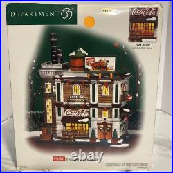 Dept 56 Christmas in the City Coca Cola Bottling Company 59258 RARE READ DESC Dept 56 Christmas in the City Coca Cola Bottling Company 59258 RARE READ DESC
