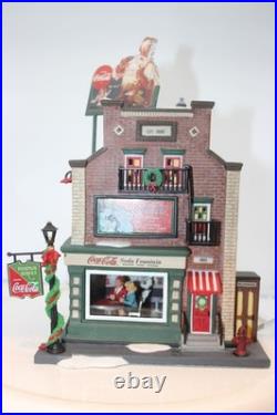 Dept 56 Christmas in the City Coca-Cola Soda Fountain