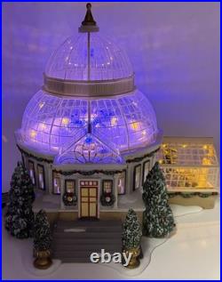 Dept 56 Christmas in the City Crystal Gardens Conservatory #59219 Mint Condition