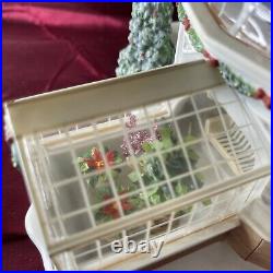 Dept 56 Christmas in the City, Crystal Gardens Conservatory- Set of 4 #59219