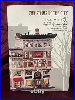 Dept 56 Christmas in the City, Dayfield's Department Store #808795 LTD ED