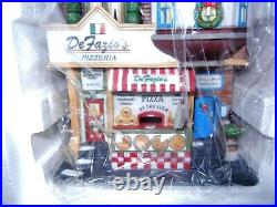 Dept 56 Christmas in the City, DeFazio's Pizzeria, New In Box, 2002, 2 Piece