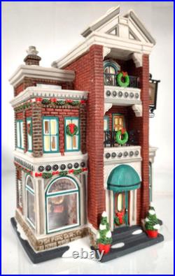 Dept 56 Christmas in the City Downtown Radios & Phonographs -Collectors' Edition