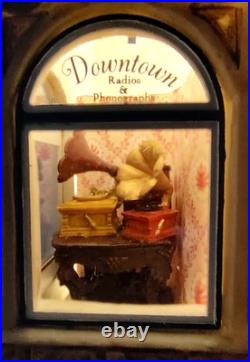 Dept 56 Christmas in the City Downtown Radios & Phonographs -Collectors' Edition