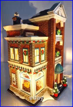 Dept 56 Christmas in the City Downtown Radios & Phonographs -Collectors' Edition