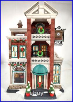 Dept 56 Christmas in the City Downtown Radios & Phonographs -Collectors' Edition