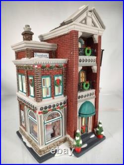 Dept 56 Christmas in the City Downtown Radios & Phonographs -Collectors' Edition