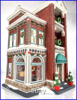 Dept 56 Christmas in the City Downtown Radios & Phonographs -Collectors' Edition
