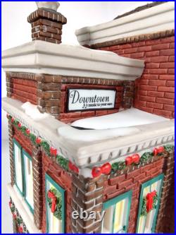 Dept 56 Christmas in the City Downtown Radios & Phonographs -Collectors' Edition