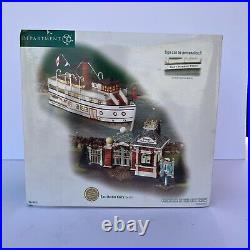 Dept 56 Christmas in the City East Harbor Ferry Set of 3 Retired Complete