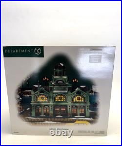 Dept 56 Christmas in the City'East Harbor Ferry Terminal' Retired Box 56.59254