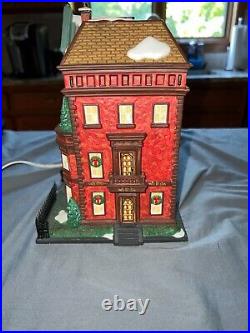 Dept 56 Christmas in the City East Village Row Houses Complete IOB