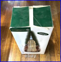 Dept 56 Christmas in the City Empire State Building 56.59207 Read Notes / Part