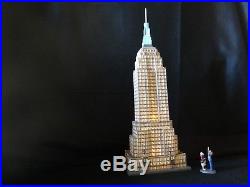 Dept 56 Christmas in the City Empire State Building Historial Landmark + 1