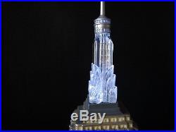 Dept 56 Christmas in the City Empire State Building Historial Landmark + 1