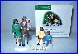 Dept 56 Christmas in the City, Family Out For Walk, Rare African American