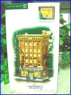 Dept 56 Christmas in the City Ferrara Bakery & Cafe Item #59272 NEW Condition