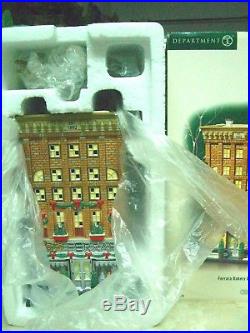 Dept 56 Christmas in the City Ferrara Bakery & Cafe Item #59272 NEW Condition