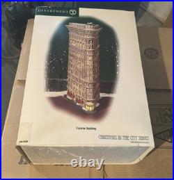 Dept 56 Christmas in the City Flat Iron Triangular Building In Original Box