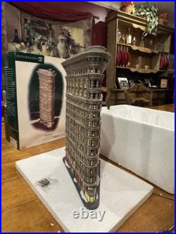 Dept 56 Christmas in the City Flat Iron Triangular Building In Original Box