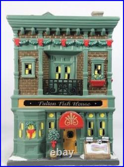Dept 56 Christmas in the City Fulton Fish House