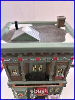 Dept 56 Christmas in the City Fulton Fish House 4030345 Rare Piece