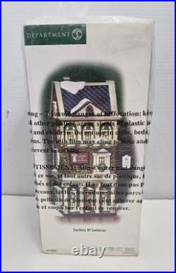 Dept 56 Christmas in the City Gardens of Santorini 56.59239 NEW Village