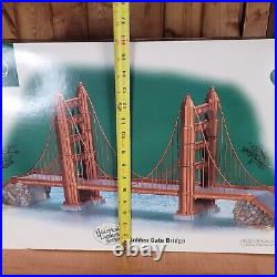 Dept 56 Christmas in the City Golden Gate Bridge Historical Landmark Series