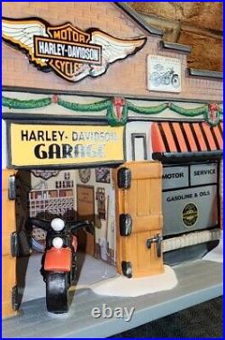 Dept 56 Christmas in the City Harley Davidson Garage 4035565