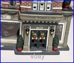 Dept 56 Christmas in the City Hensley Cadillac & Buick Shop