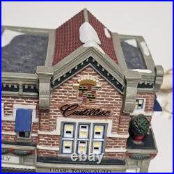 Dept 56 Christmas in the City Hensley Cadillac & Buick Shop