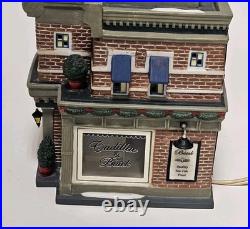 Dept 56 Christmas in the City Hensley Cadillac & Buick Shop