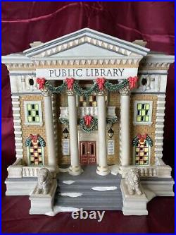 Dept 56 Christmas in the City, Hudson Public Library #56.58942