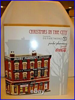 Dept 56 Christmas in the City Jacob's Pharmacy