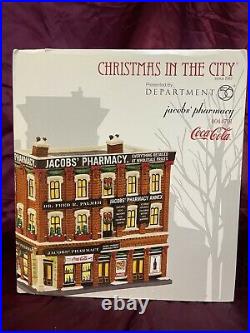 Dept 56 Christmas in the City, Jacob's Pharmacy #4044791