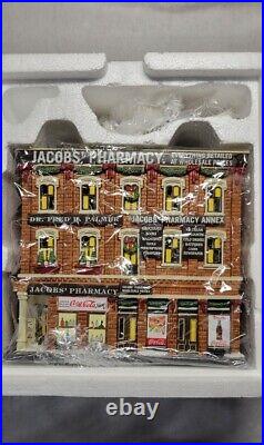 Dept 56 Christmas in the City Jacob's Pharmacy MINT 4044791
