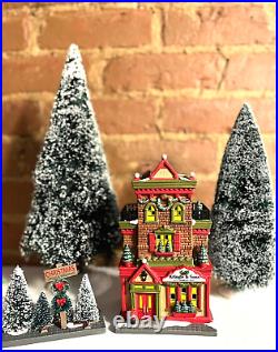 Dept. 56 Christmas in the City Kringle & Sons Boutique Set of 2