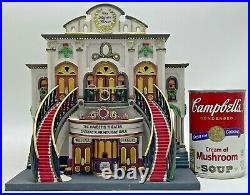 Dept 56 Christmas in the City Majestic Theater 58913 Limited Edition Numbered