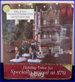 Dept 56 Christmas in the City, Miller & Sons Hardware & Garden Center #799994