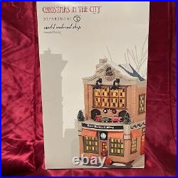 Dept 56 Christmas in the City, Model Railroad Shop #6005384