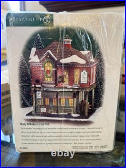 Dept 56 Christmas in the City Molly O'Brien's Irish Pub 1999 RetiredMint Dept 56 Christmas in the City Molly O'Brien's Irish Pub 1999 RetiredMint