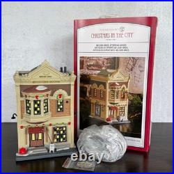 Dept 56 Christmas in the City NELSON BROS. SPORTING GOODS Store Building NEW